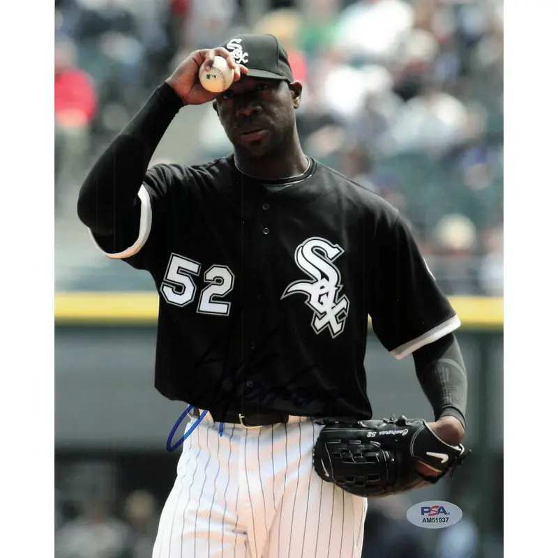 Jose Contreras signed 8x10 photo Chicago White Sox PSA/DNA Autographed