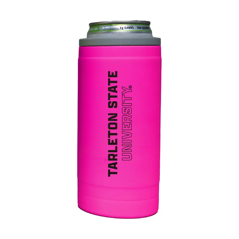 Tareleton State 12oz Electric Stacked Soft Touch Slim Coolie