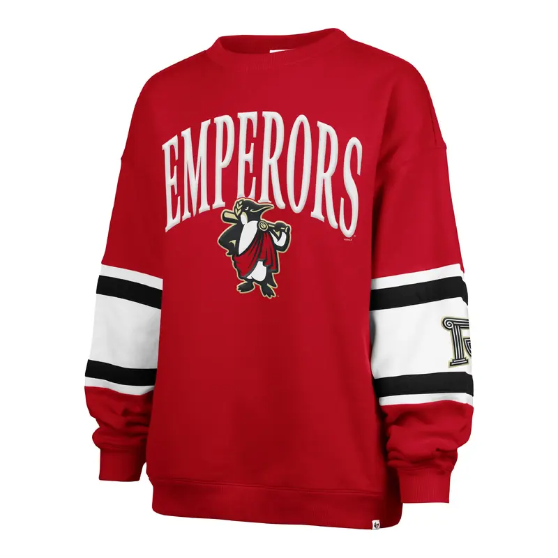 Rome Emperors '47 Women's Steadfast Paneled Sleeve Crew Sweatshirt