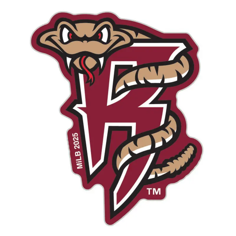 Timber Rattlers WinCraft 1.25" Acrylic R Logo Pin
