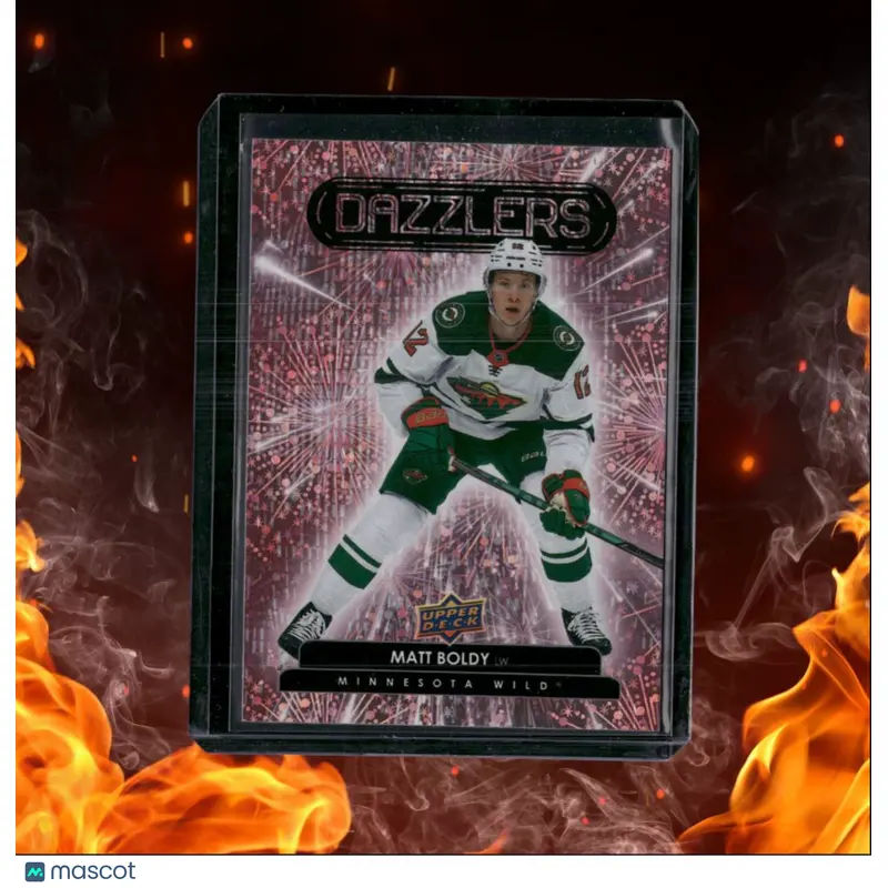 2022-23 Upper Deck Matt Boldy Dazzlers Pink SP Rookie #DZ-28