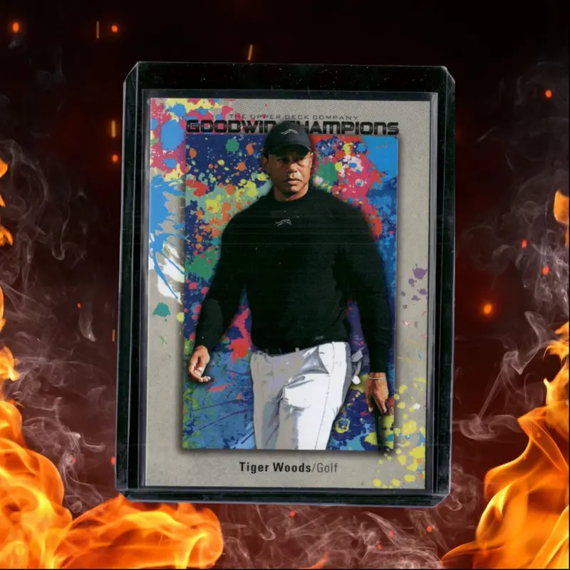 2024 Upper Deck Goodwin Champions Tiger Woods Splash of Color (G) #131