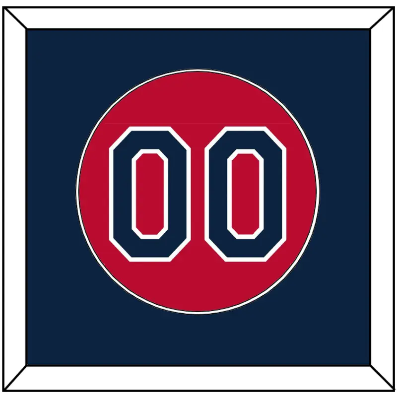 Cleveland Number - Alternate Red (2019-2021) - Single Mat 2