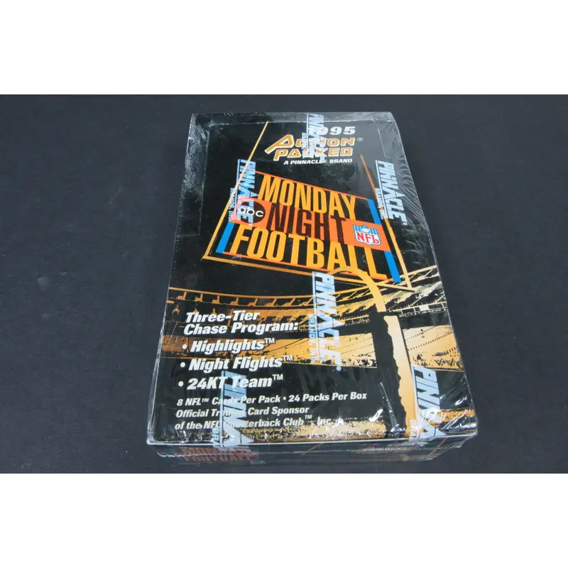 1995 Pinnacle Action Packed Monday Night Football Box