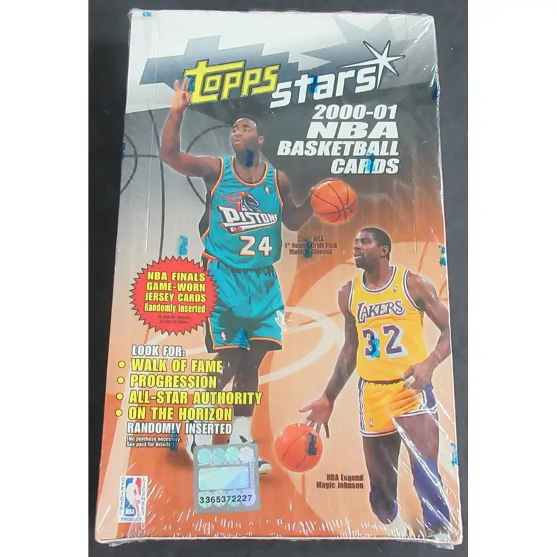 2000/01 Topps Stars Basketball Unopened Box (Retail) (24/6)