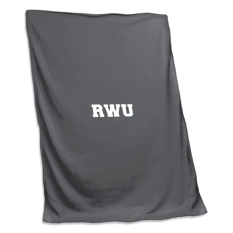 Roger Williams Charcoal Sweatshirt Blanket (Screened)