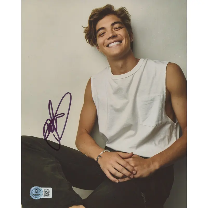 Matthew Sato Doogie Kamealoha, M.D. Authentic Signed 8x10 Photo BAS #BP71481