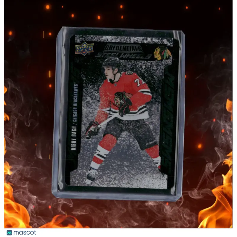 2019-20 Upper Deck Credentials Kirby Dach Steel Wheels Rookie #SW-11