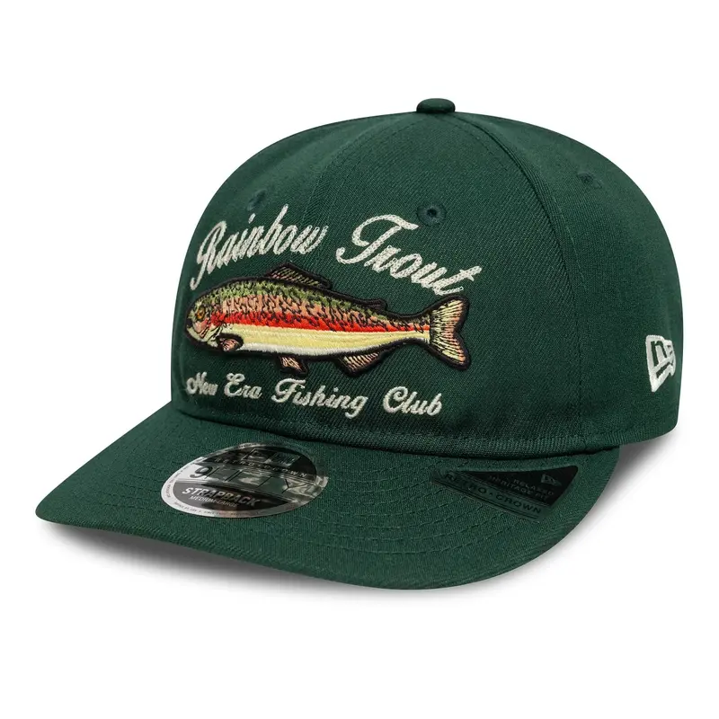 New Era Outdoor Dark Green Retro Crown 9FIFTY Adjustable Cap