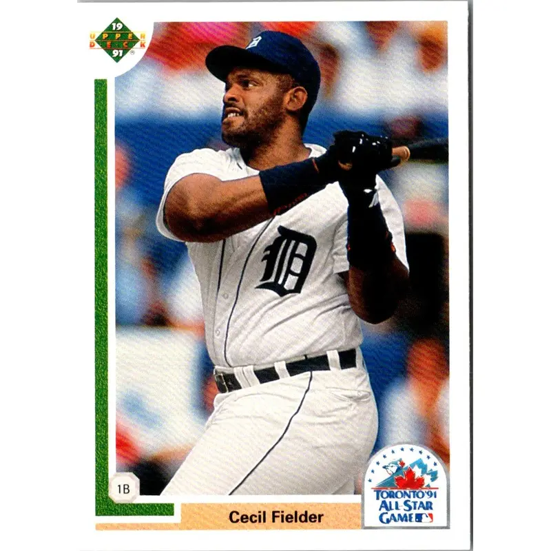 1991 Upper Deck Final Edition Cecil Fielder #82F