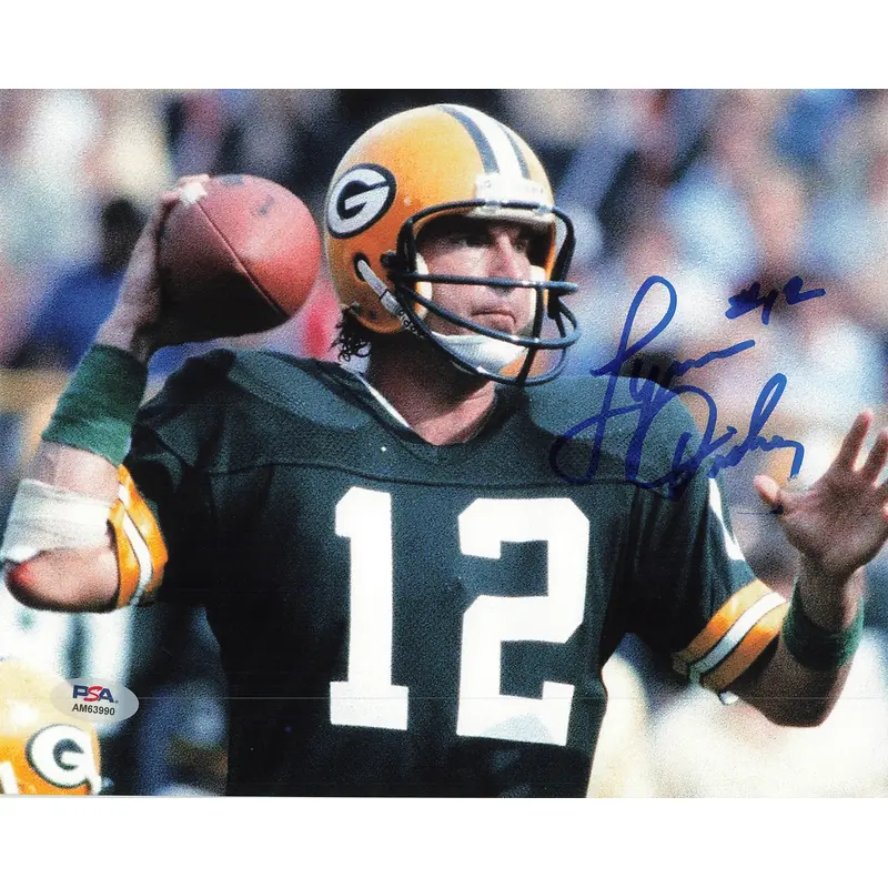 LYNN DICKEY Signed 8x10 photo PSA/DNA Green Bay Packers Autographed