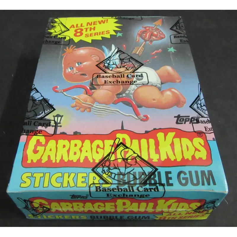 1987 Topps Garbage Pail Kids Series 8 Unopened Wax Box (w/ price) (Non) (BBCE)