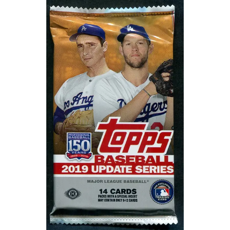 2019 Topps Baseball Unopened Update Series Pack (Hobby) (14)