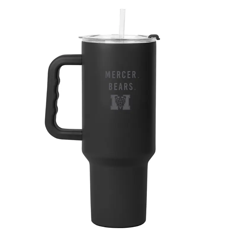 Mercer 40oz Black Tonal Powder Coat Tumbler