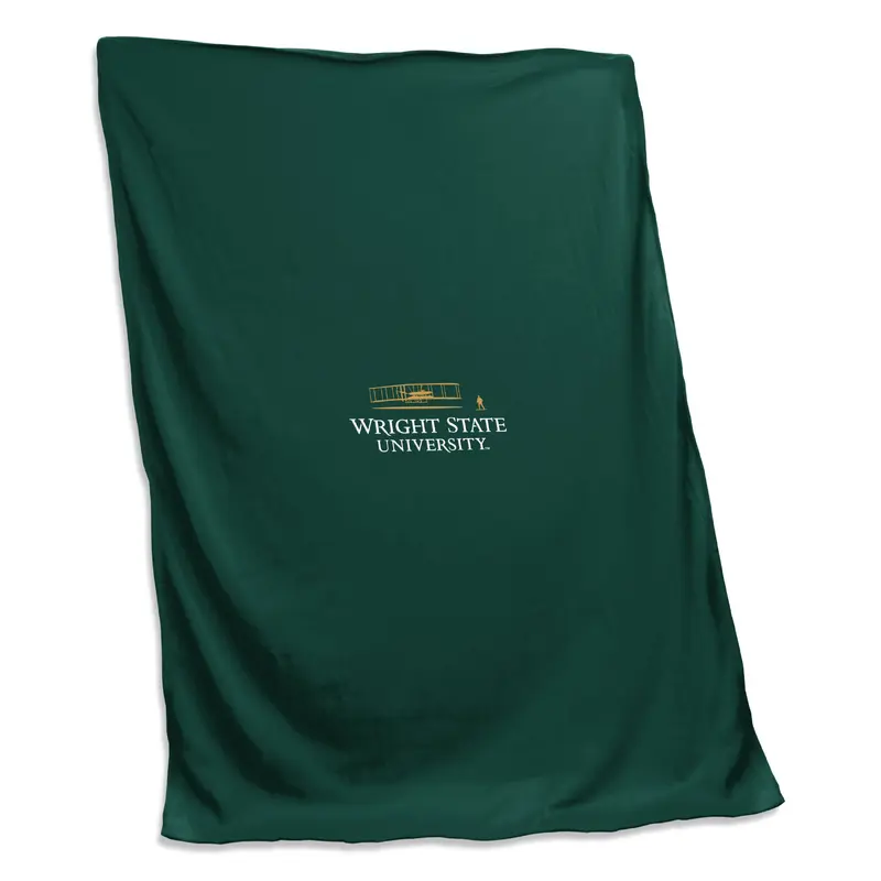 Wright State Custom Sweatshirt Blanket (Screened)