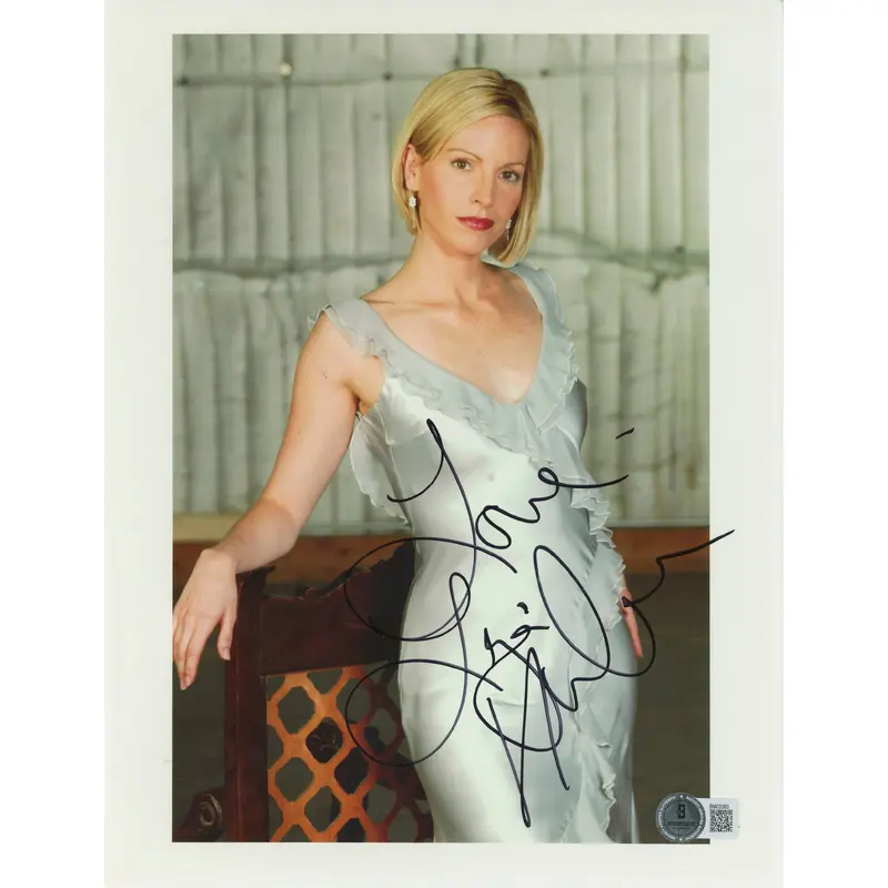 Liza Huber Passions Love Authentic Signed 8.5x11 Photo Autographed BAS #BM03383