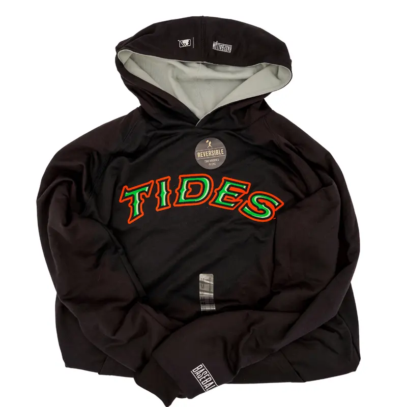 Norfolk Tides Baseballism Reversible Men's Hoodie