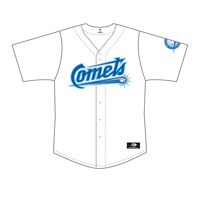 OKC Comets Home Authentic Jersey