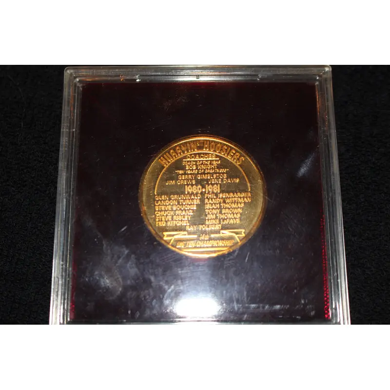 1980 Indiana University Big Ten Champions Commemorative Coin