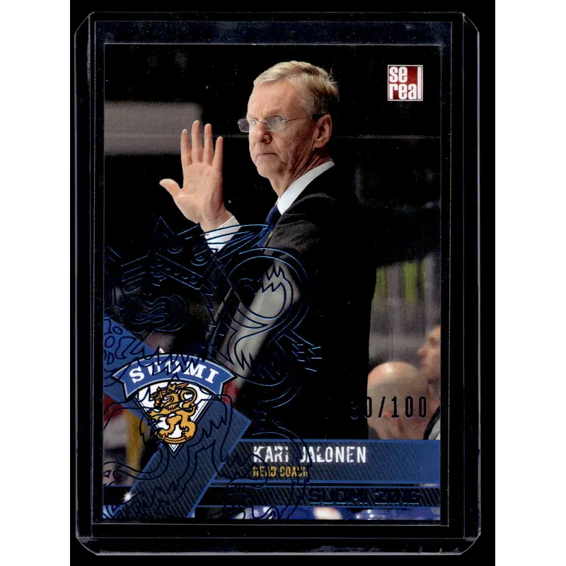 2016 Sereal Team Finland Blue - Kari Jalonen #FIN-BAS-022 /100
