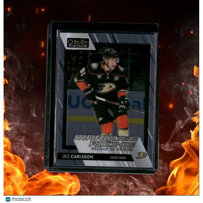 2023-24 O-Pee-Chee Platinum Leo Carlsson Marquee (D) Rookie #293