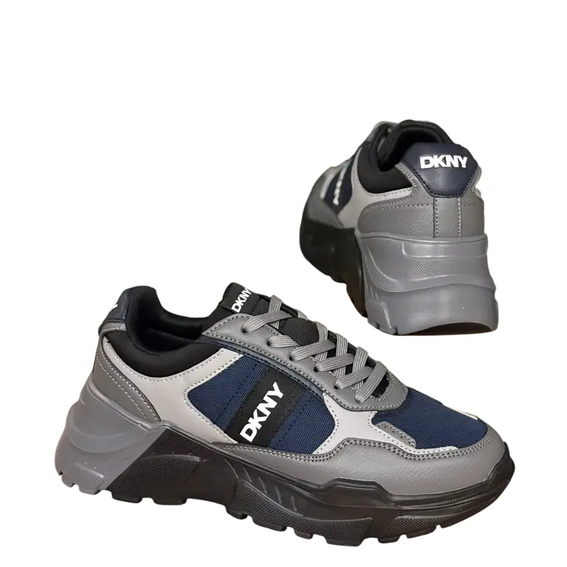 DKNY MENS SHOES GRAY DG4S1035 GYBL