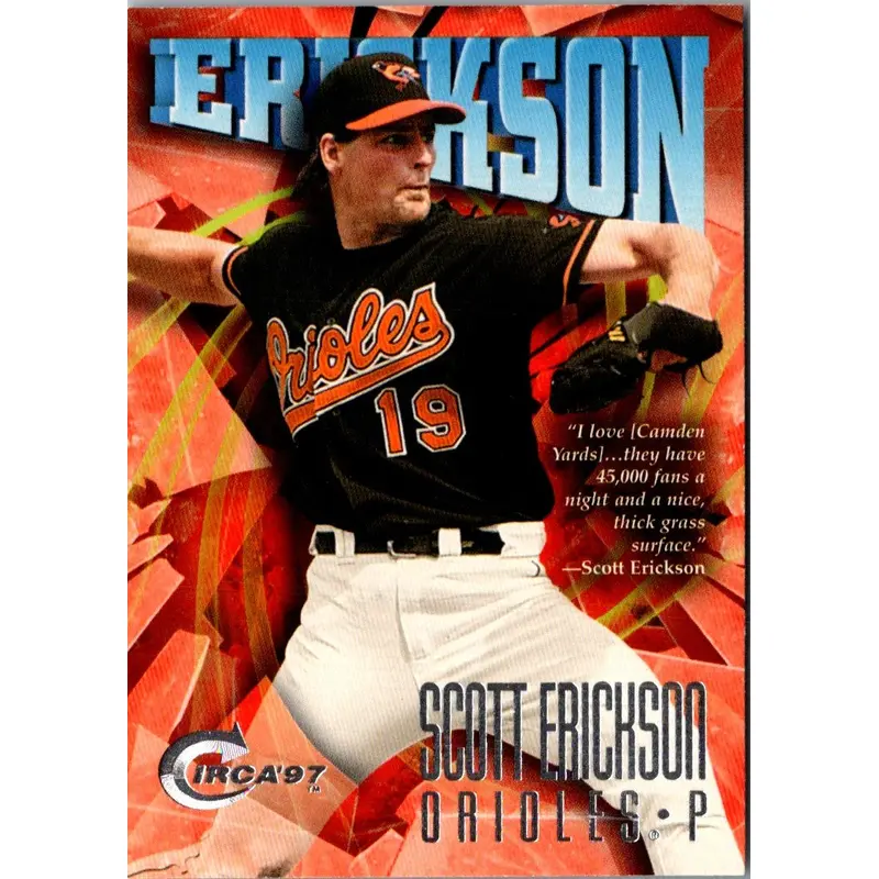 1997 Circa Scott Erickson #245