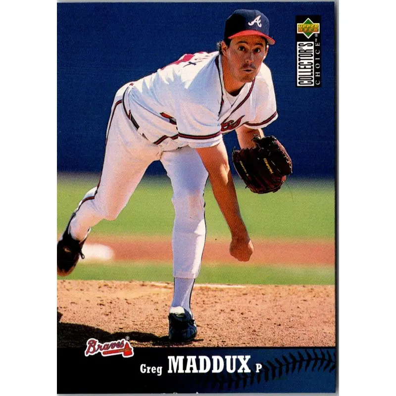 1997 Collector's Choice Atlanta Braves Greg Maddux #AB12