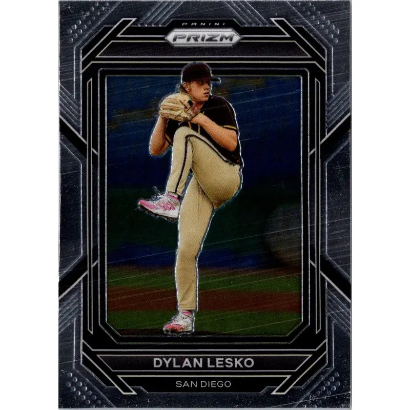 2023 Panini Prizm Blue Ice Dylan Lesko #167