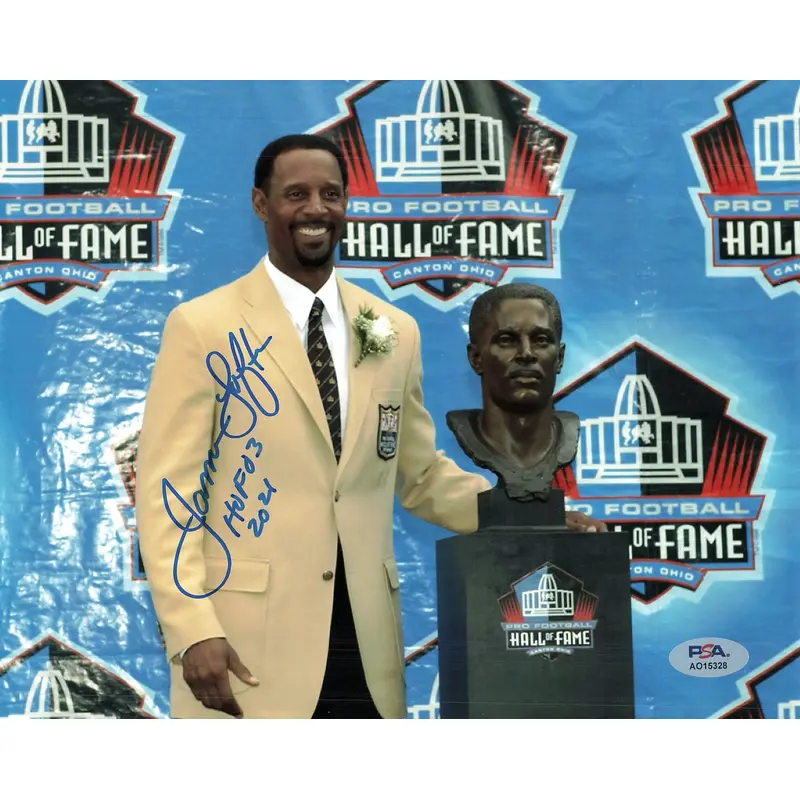 JAMES LOFTON signed 8x10 photo PSA/DNA Green Bay Packers Autographed