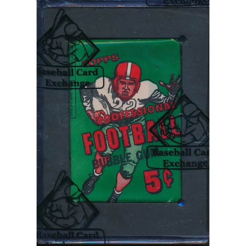 1956 Topps Football Unopened Wax Pack (BBCE)