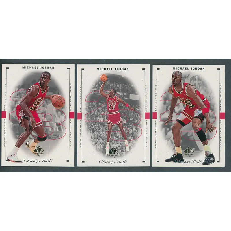 1998/99 Upper Deck SP Authentic Basketball Base Set