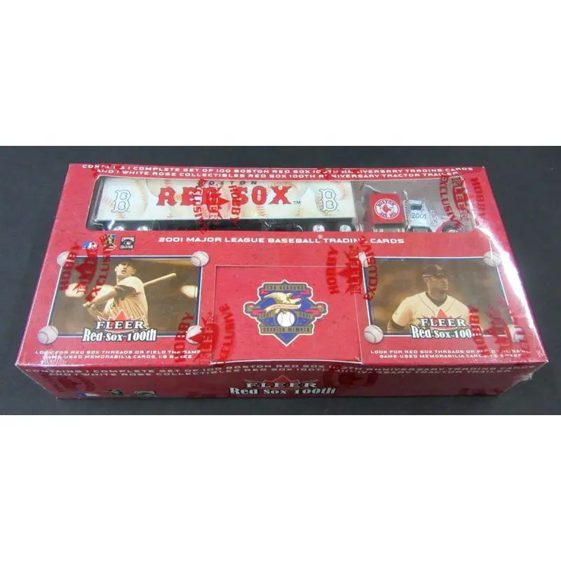 2001 Fleer Baseball Boston Red Sox 100th Anniversary Set