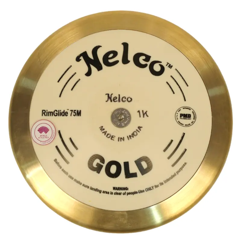 GOLD SUPER SPIN  RimGlide 75M 1kg , 2 Kg Weight Plates Nelco | Kibi Sports