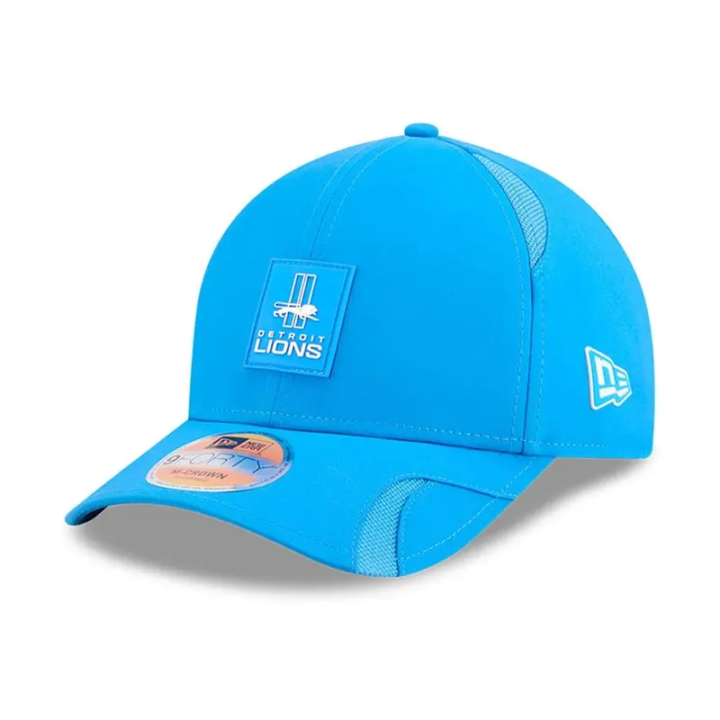 Detroit Lions NFL Sideline 2025 Blue 9FORTY M-Crown Adjustable Cap