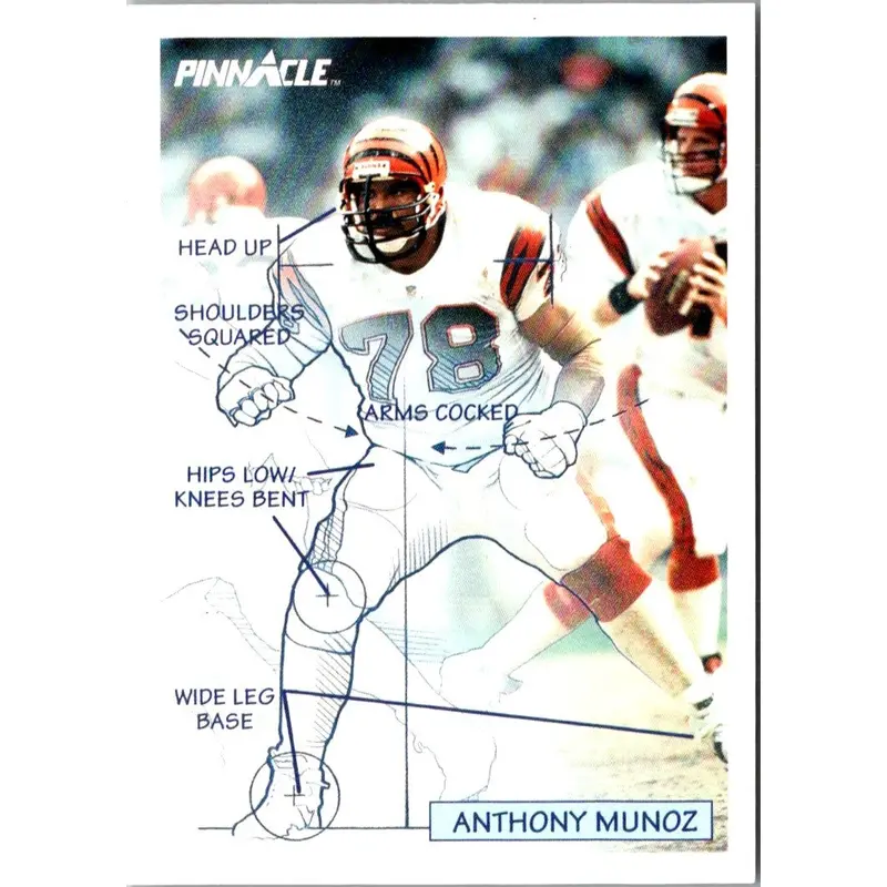 1991 Pinnacle Anthony Munoz #167