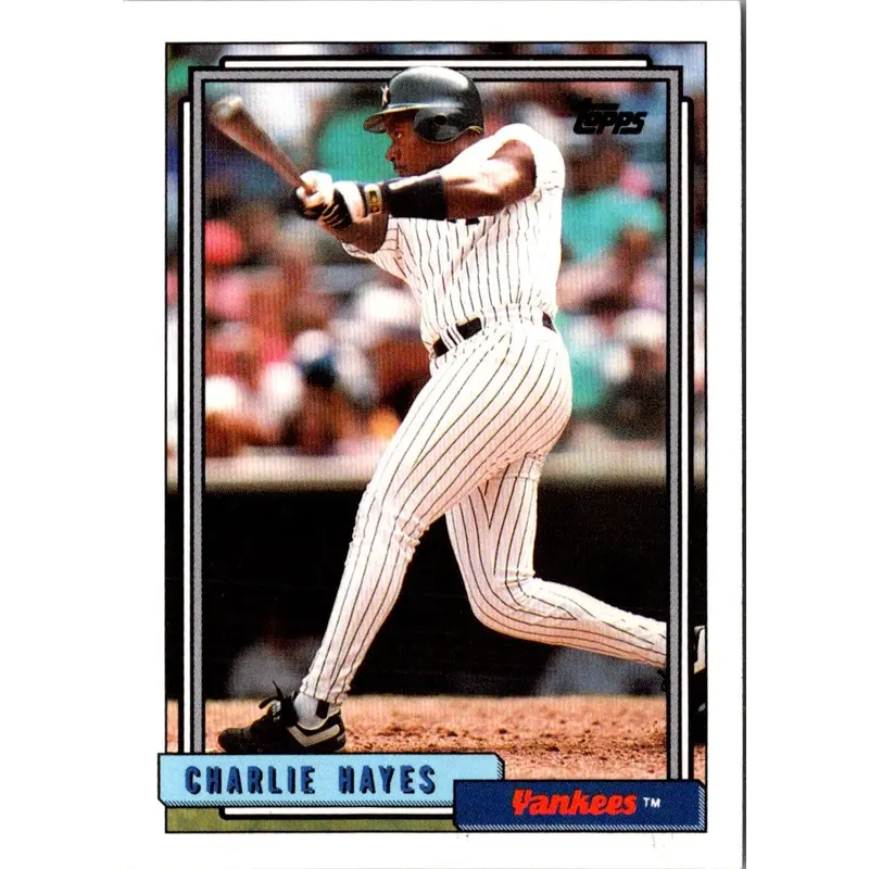1992 Topps Traded Charlie Hayes #46T