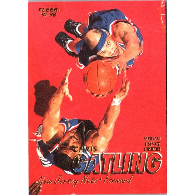 1997 Fleer Traditions Chris Gatling #79