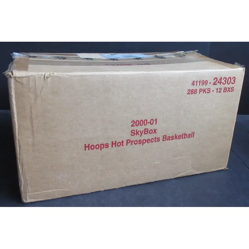 2000/01 Fleer NBA Hoops Hot Prospects Basketball Case (Hobby) (12 Box)
