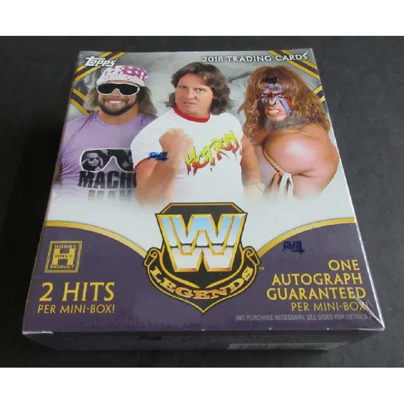 2018 Topps WWE Wrestling Legends Mini Box (Hobby) (6/5)