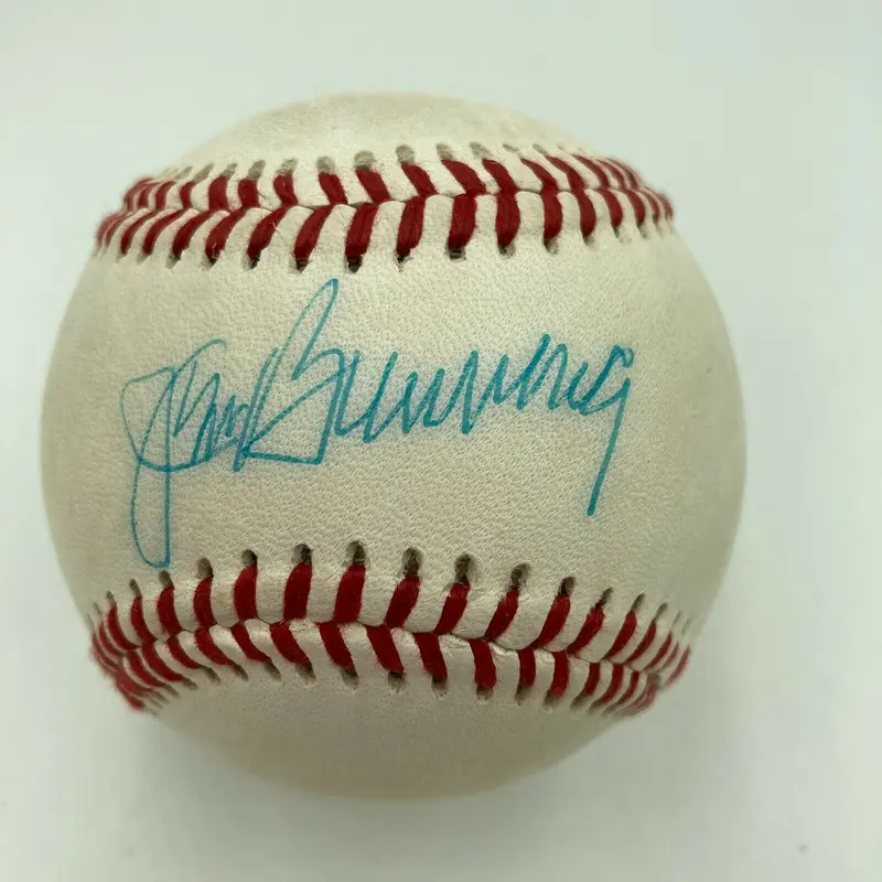 Jim Bunning Signed Autographed Official League Baseball