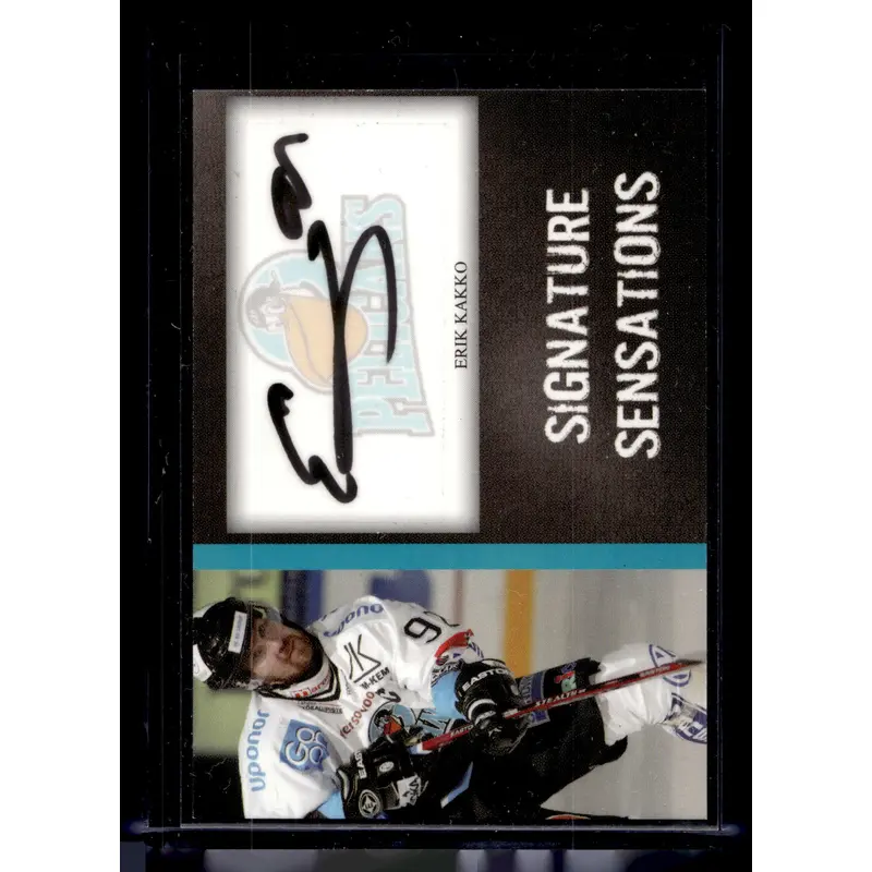 2007-08 Cardset Signature Sensations - Erik Kakko /85