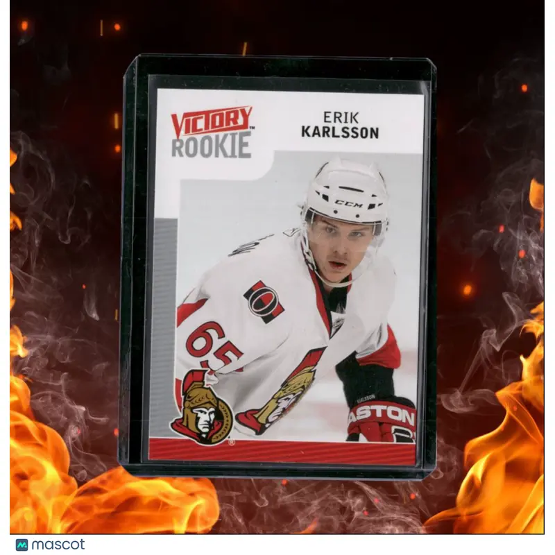 2009-10 Upper Deck Erik Karlsson Victory Rookie #321