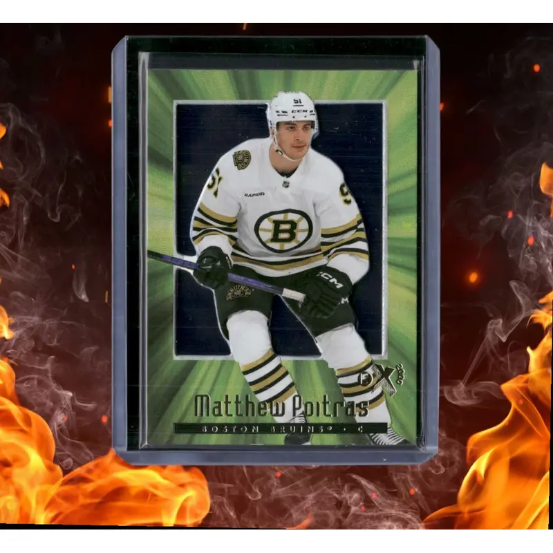 2023-24 SkyBox EX 2000 Matthew Poitras (A) Rookie #147