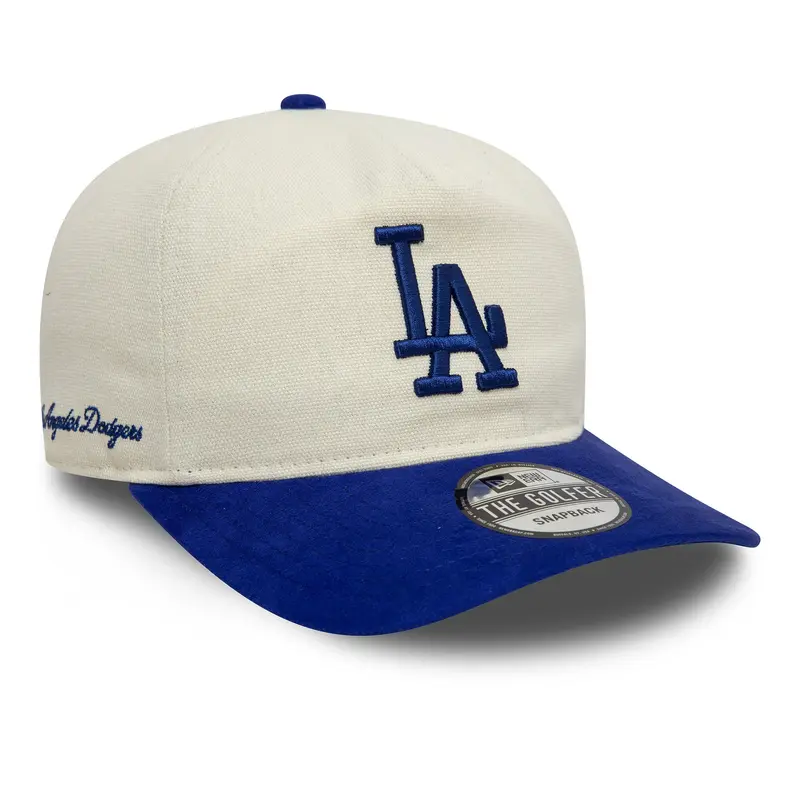 New Era - Los Angeles Dodgers - Script PC Golfer - Off White/Blue