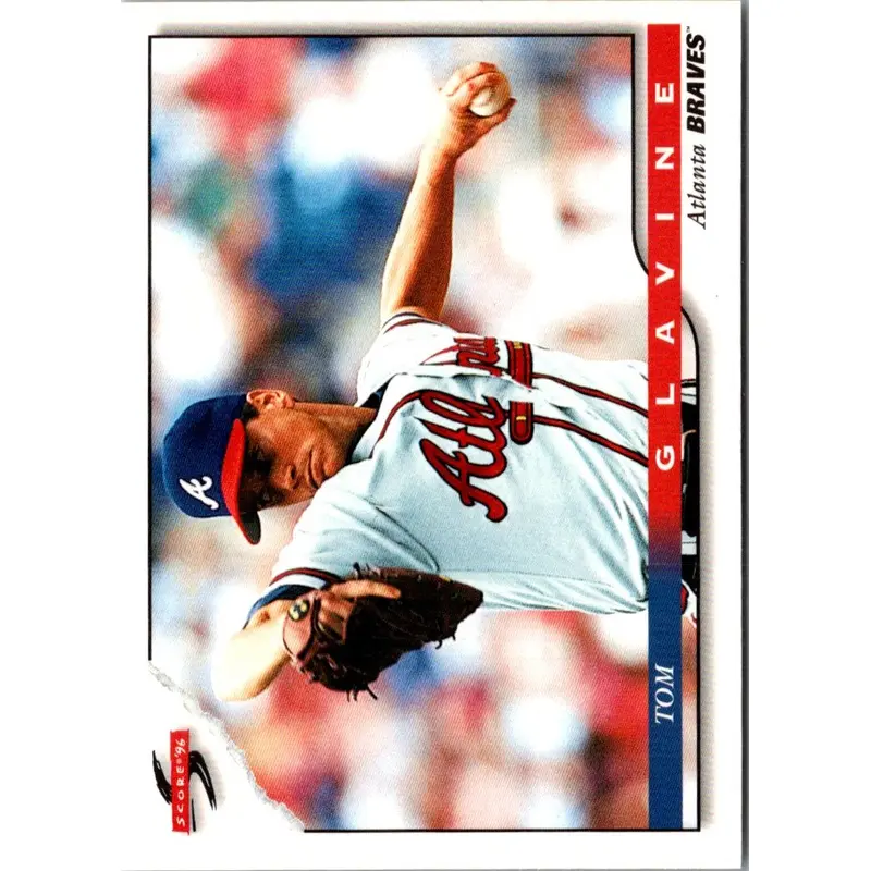 1996 Score Tom Glavine #327