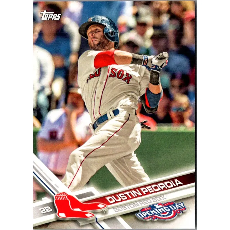 2017 Topps Opening Day Dustin Pedroia #112