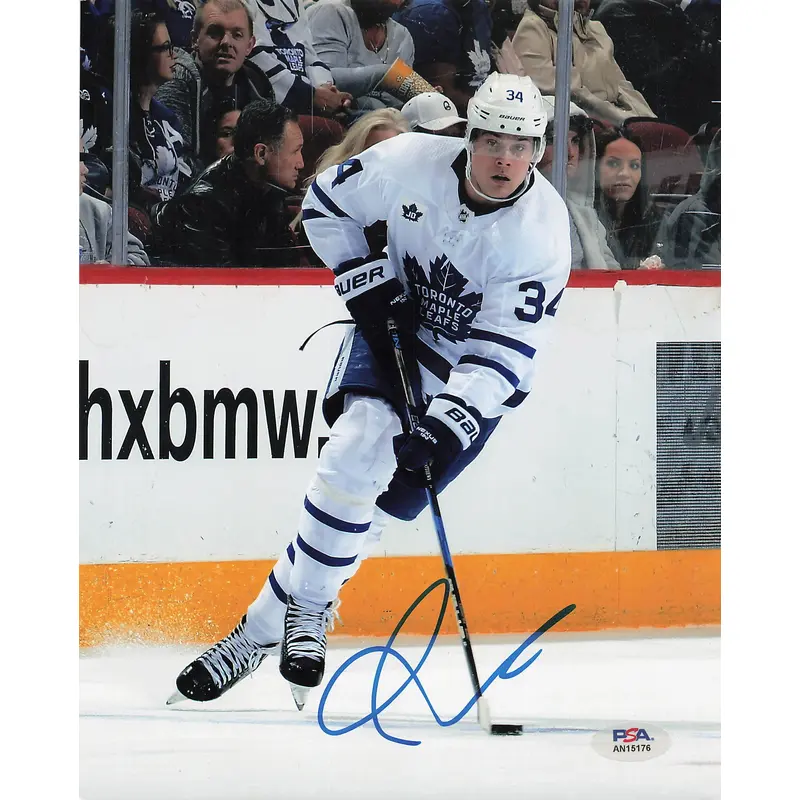 Auston Matthews signed 8x10 photo PSA/DNA Toronto Maple Leafs Autographed