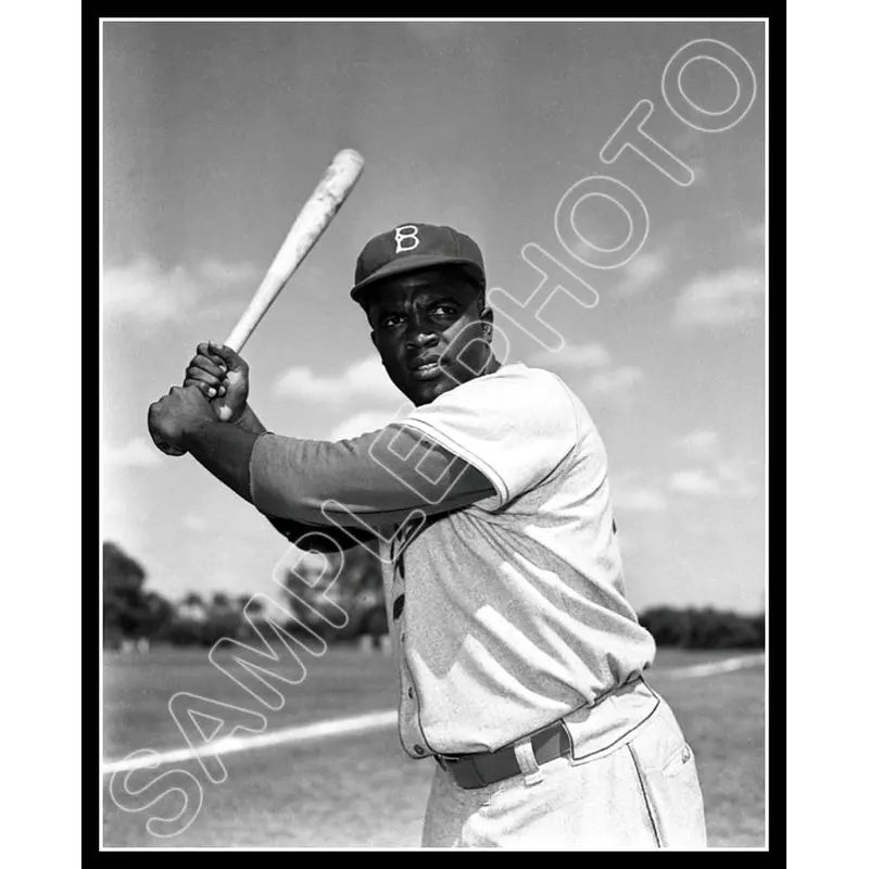 Jackie Robinson 8X10 Photo - Brooklyn Dodgers - 631