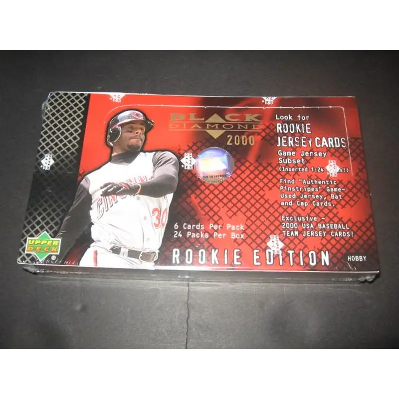 2000 UD Black Diamond Baseball Rookie Edition Box (Hobby)